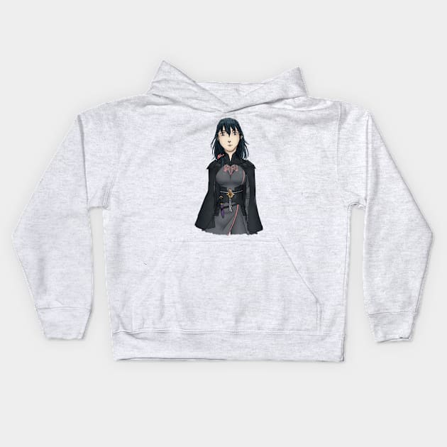 Byleth Kids Hoodie by anico-art